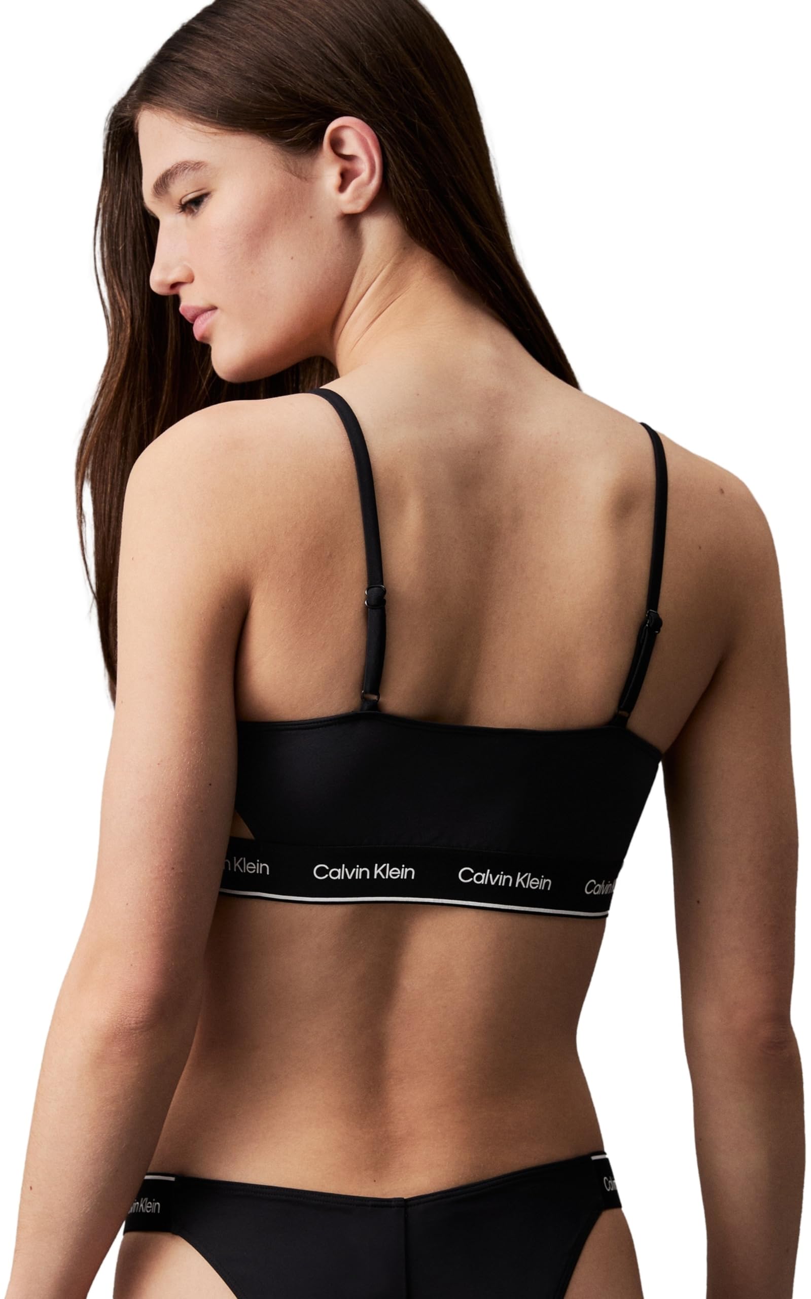 Calvin Klein Top Bikini Bralette Donna Senza Ferretto