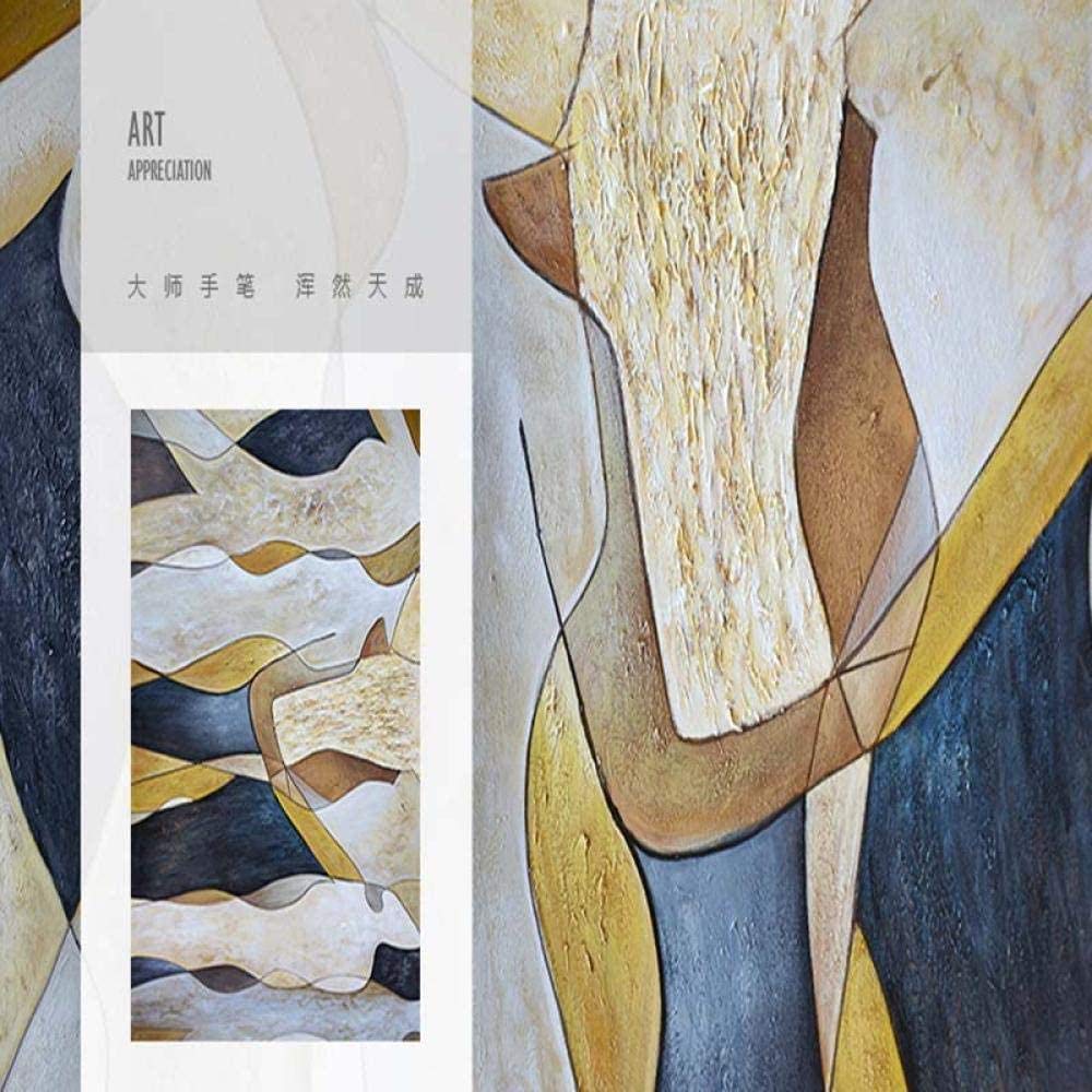 Pittura Ad Olio Dipinto A Mano su Tela Grande Quadro Paesaggistico Amante della Pittura per La Migliore Pittura A Olio Regalo Estratto Tela di Canapa di Art del Salone Dell'Estratto -50X75Cm