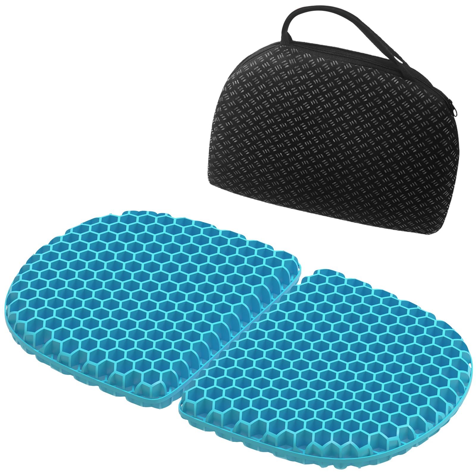 Amazon.com: Foldable Gel Seat Cushion for Travel, Portable Chair