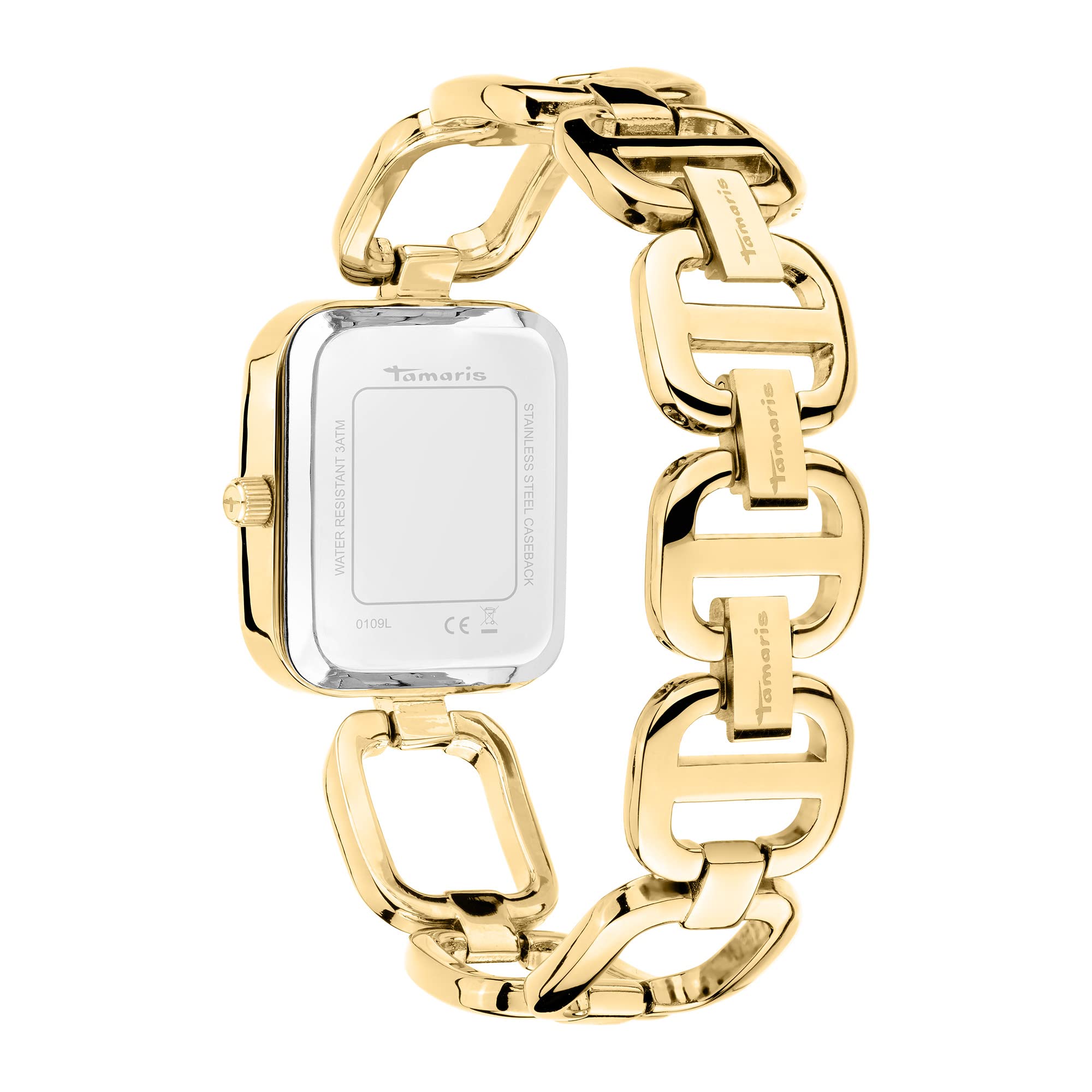 Tamaris Reloj de Mujer – Schmuckbanduhr para Mujer rund & eckig - Elegante Reloj de Pulsera con Schmuckband en Plata, Gold, Oro Rosa, Negro, Verde