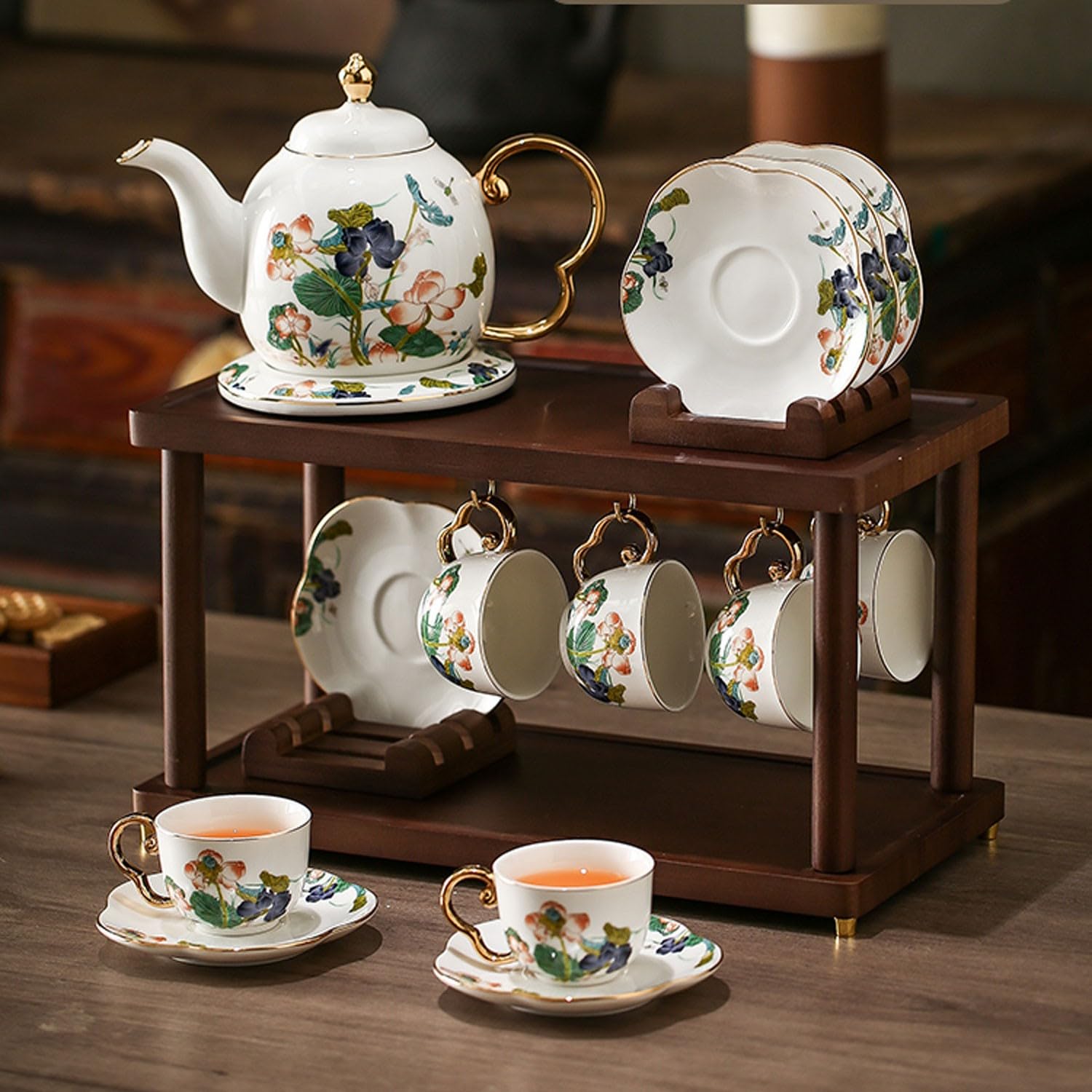 Amazon.co.jp: NOLLAM ティーセット ティーカップ セット 紅茶 Amazon.co.jp: NOLLAM ティーセット ティーカップ セット 紅茶