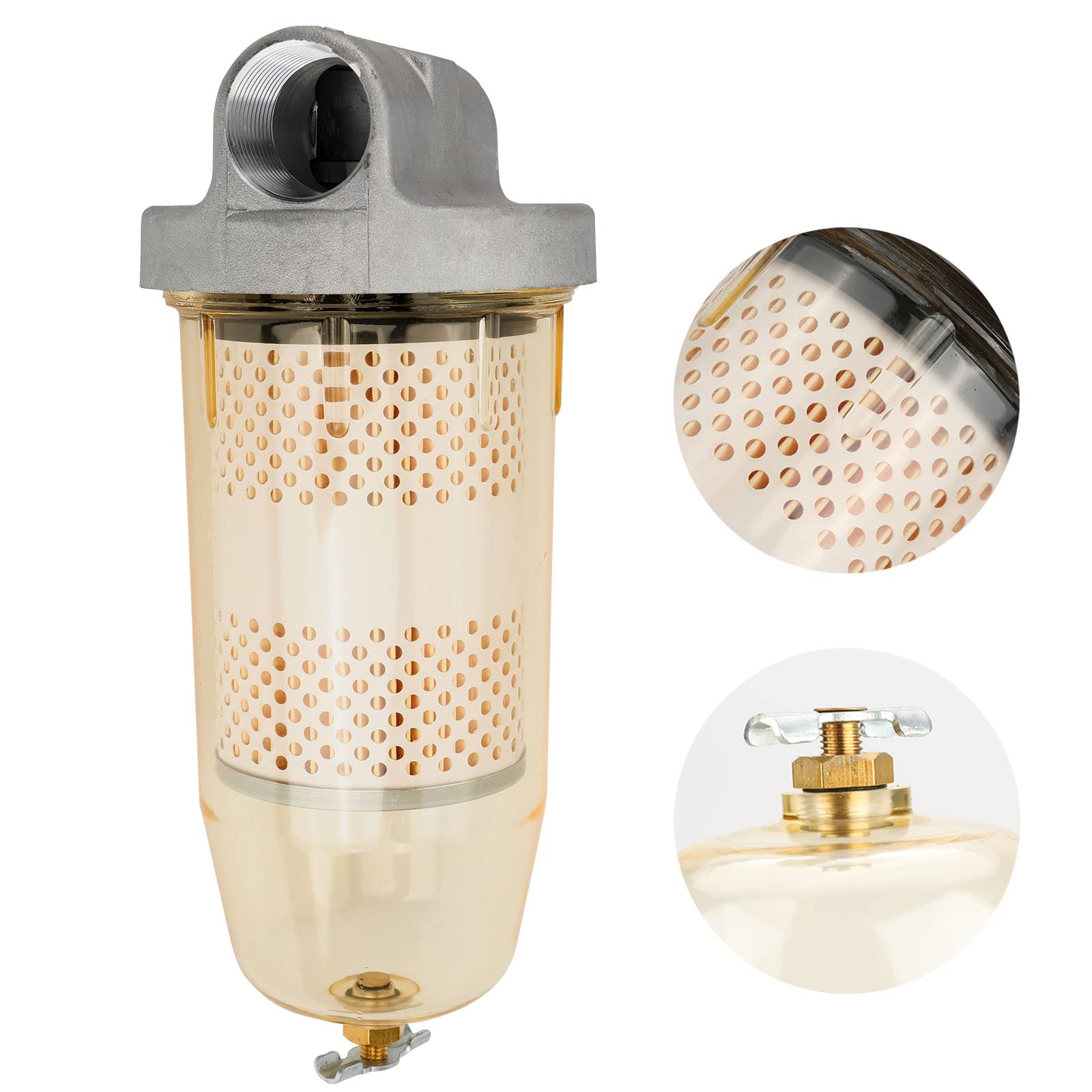 Buy Fuel Tank Filter with 1" NPT Top Cap B10AL Fuel Tank Filter