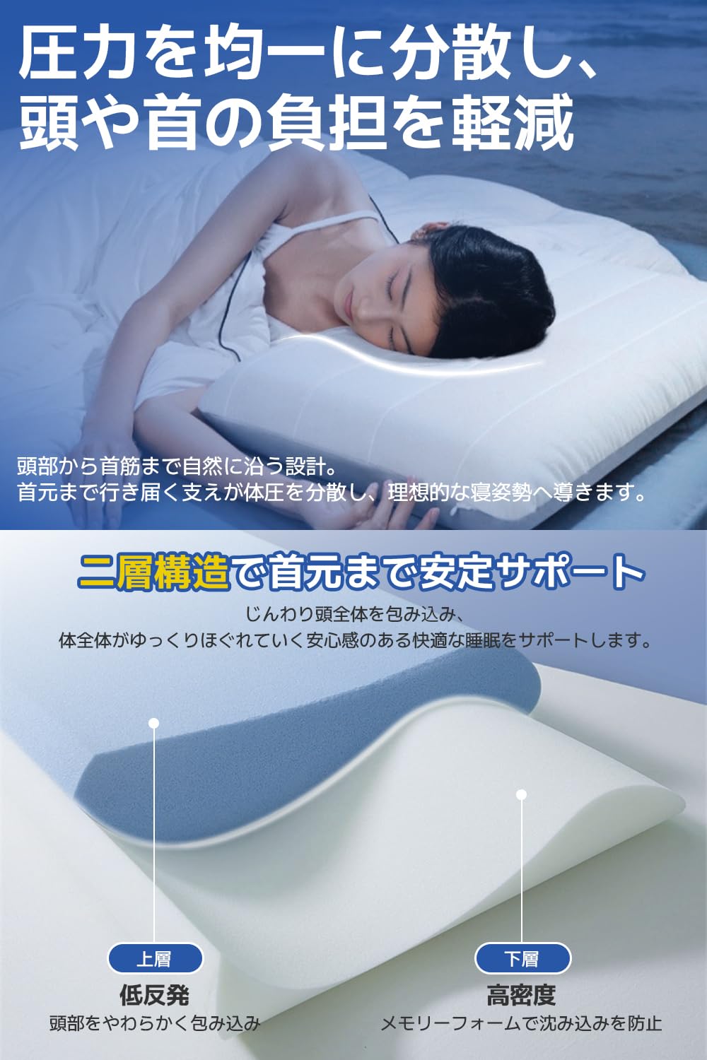 Amazon|【第三世代 x 5つ星ホテル仕様】枕 首が痛くならない 人気 Amazon|【第三世代 x 5つ星ホテル仕様】枕 首が痛くならない 人気