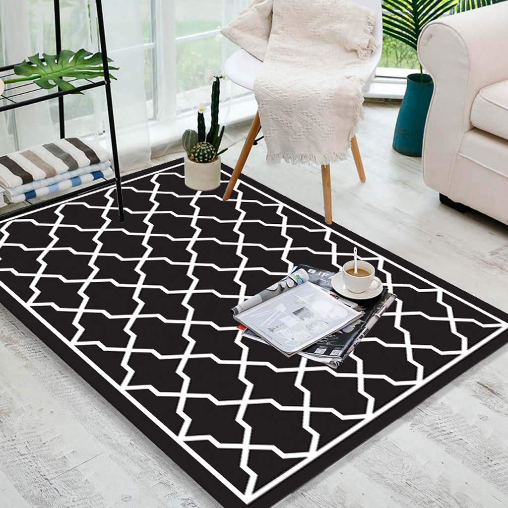 Tapis de fitness et yoga antidérapant 140x200cm pour un salon moderne