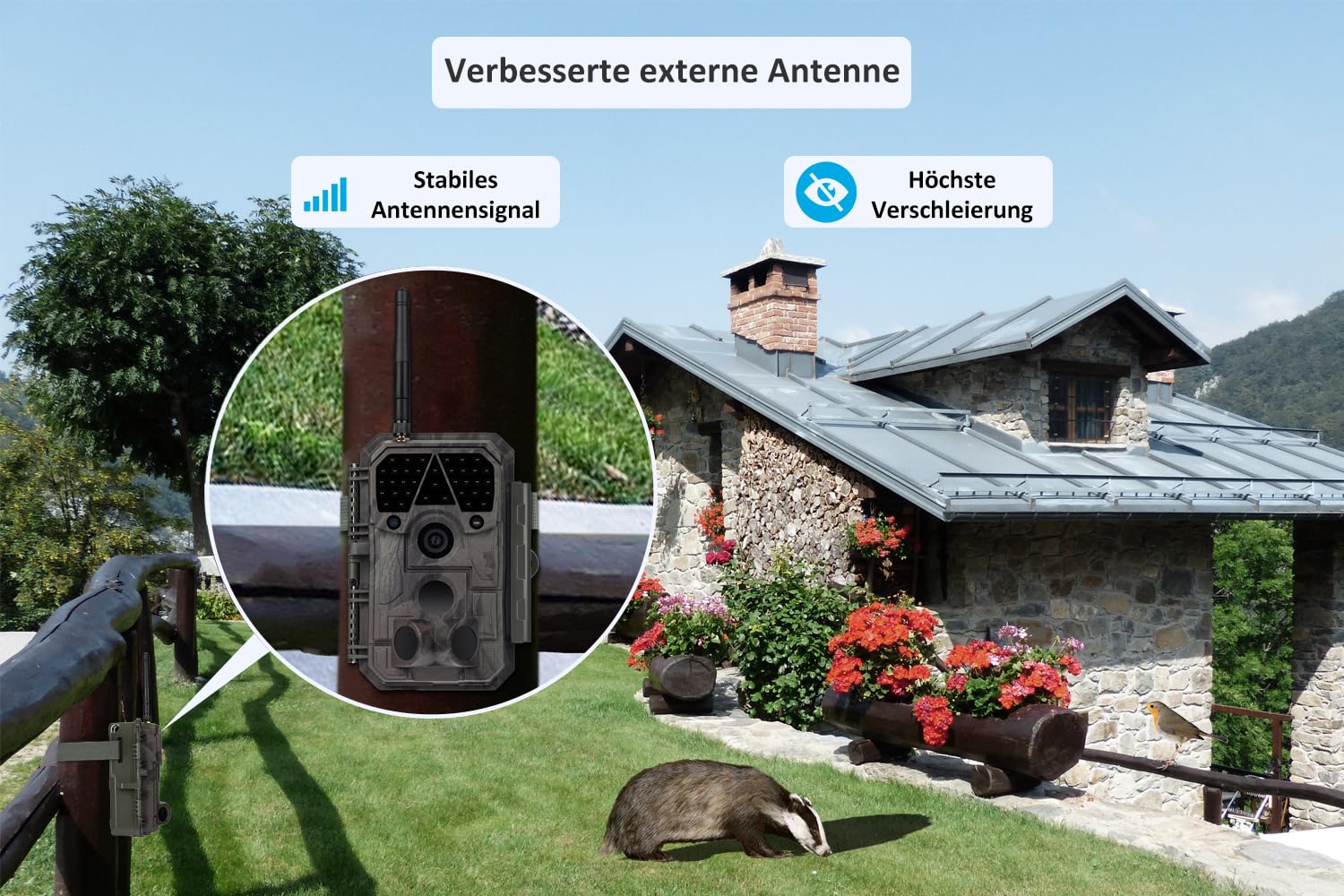 Hunting Camera Outdoor Cameras Meidase S3 Pro 32MP 1080P With