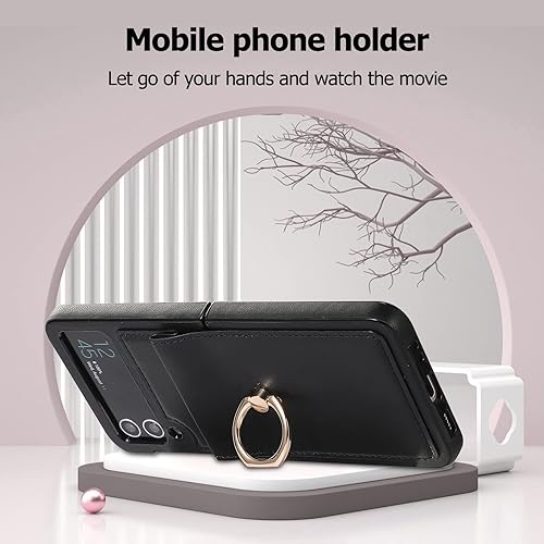 Miniatura 4 de Funda compatible con Samsung Galaxy Z Flip 4, protector de teléfono inteligente a prueba de golpes, funda plegable de moda para Galaxy Z Flip 4