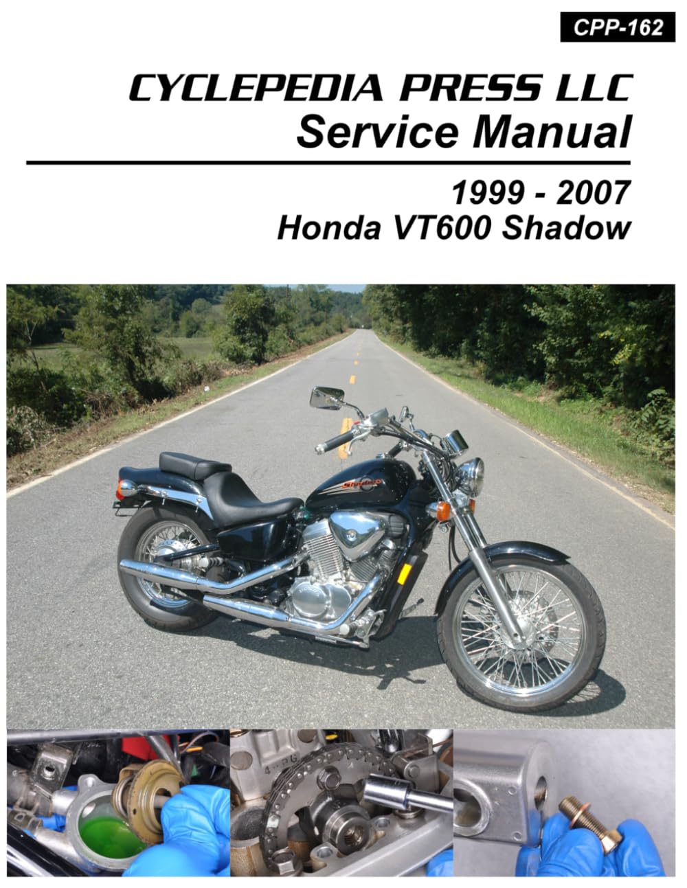 1999-2007 Honda VT600 Shadow Cyclepedia Printed Motorcycle Service Manual
