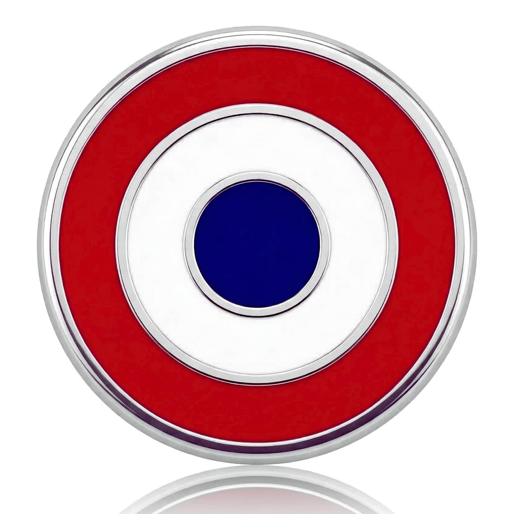 Lot De 3 Pins Cocarde Bleu Blanc Rouge - Épinglette Patriotique Française Fierté Nationale, Accessoire Mode Drapeau France