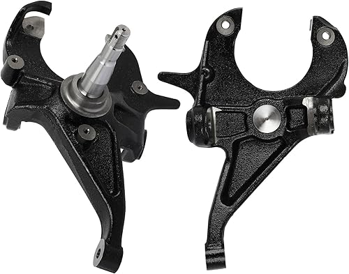 SCITOO Manguito de dirección delantera de 2 pulgadas para el lado del conductor y del pasajero para Chevrolet S10 1988-2004, para Chevrolet S10