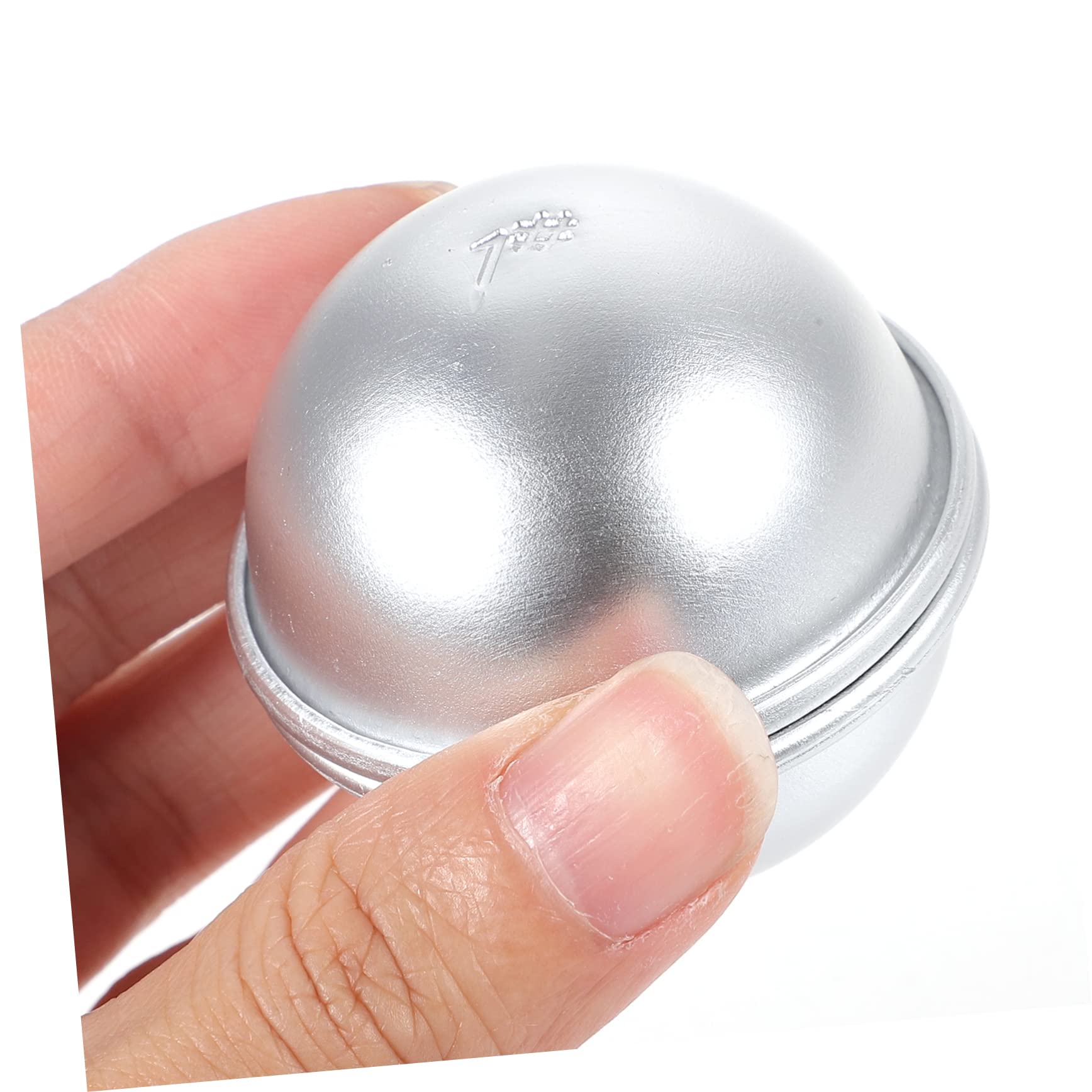 Moule Demi-boule en Alliage D’aluminium, Lot de 12 Pièces