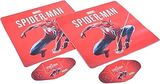 لوحة ماوس بستيكر لاصق من الفينيل بتصميم رياضي، سهلة الاستخدام للكمبيوتر والبلاي ستيشن 40×35 سم من اكسيسوريز شوب - متعدد الألوان، رقم الموديل 5935