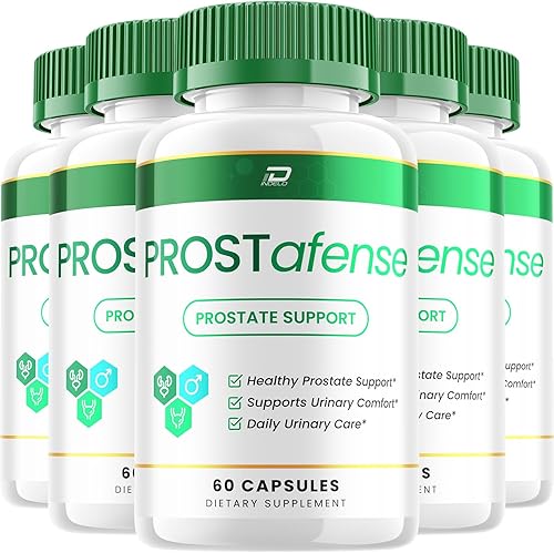 Suplemento Prostafense Prosta Fense Capsule Advanced Formula Suplementos Salud, Reseñas (5 Pack - 300 Cápsulas