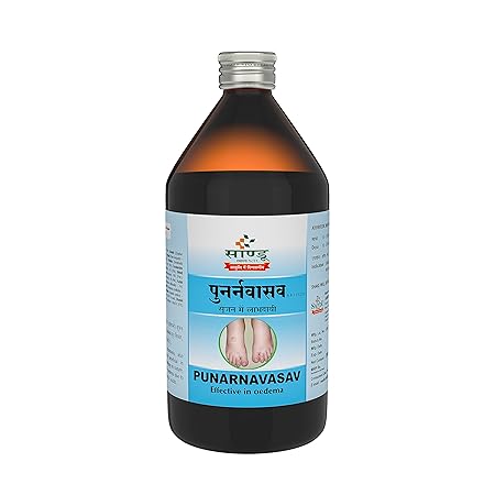Sandu Punarnavasav | Ayurvedic Tonic for Liver, Kidney & Urinary Disorders (450 ml)