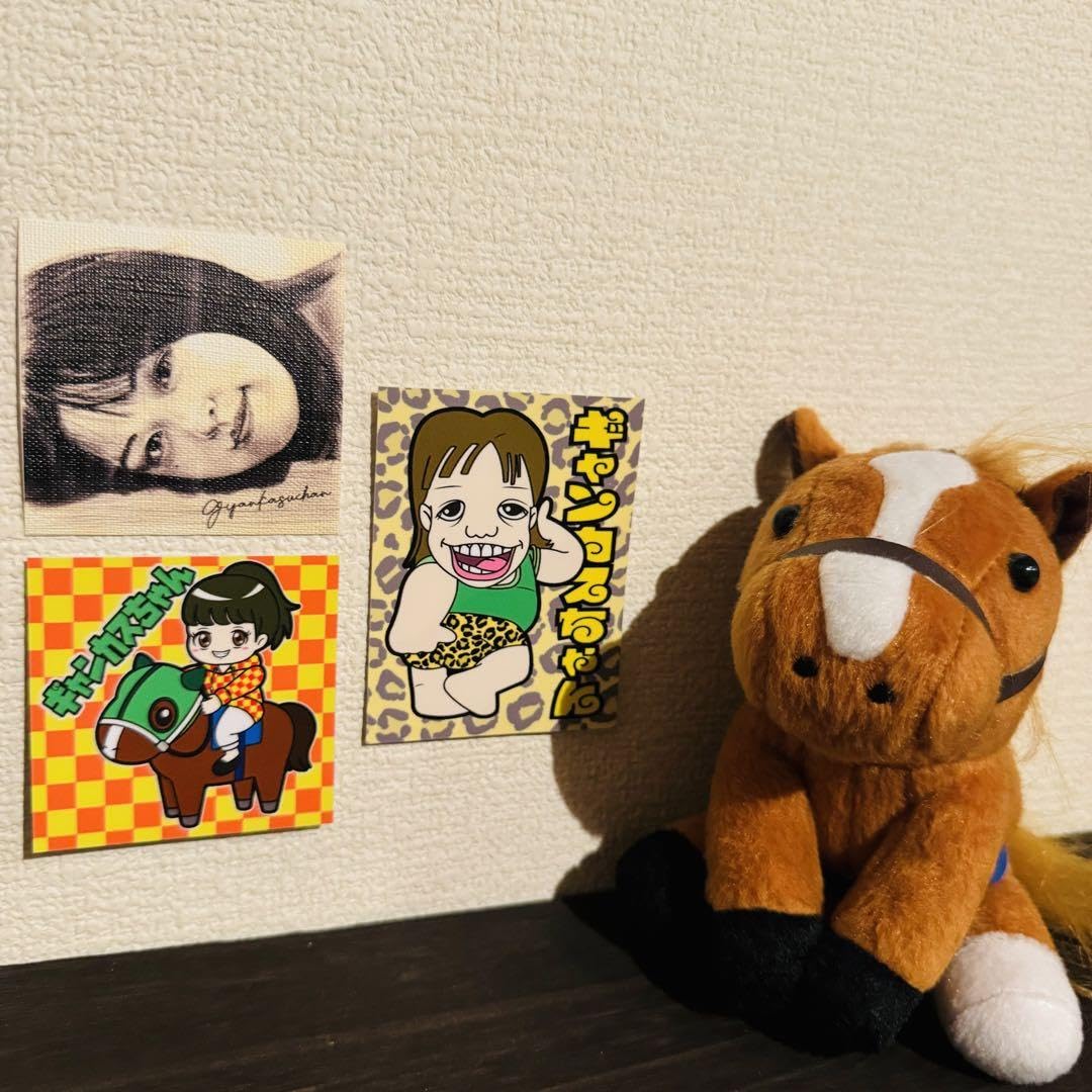 Amazon | ギャンカスちゃんオリジナルステッカー 3枚セット Amazon | ギャンカスちゃんオリジナルステッカー 3枚セット