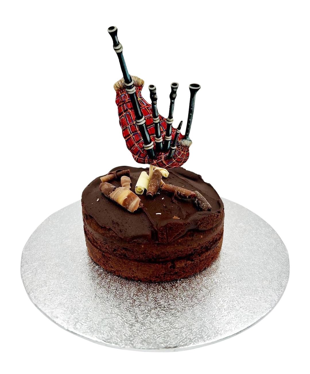 Bagpipes Cake Topper - Bagpipes Cake Decoration - Scottish Cake Topper SCOT9-CT