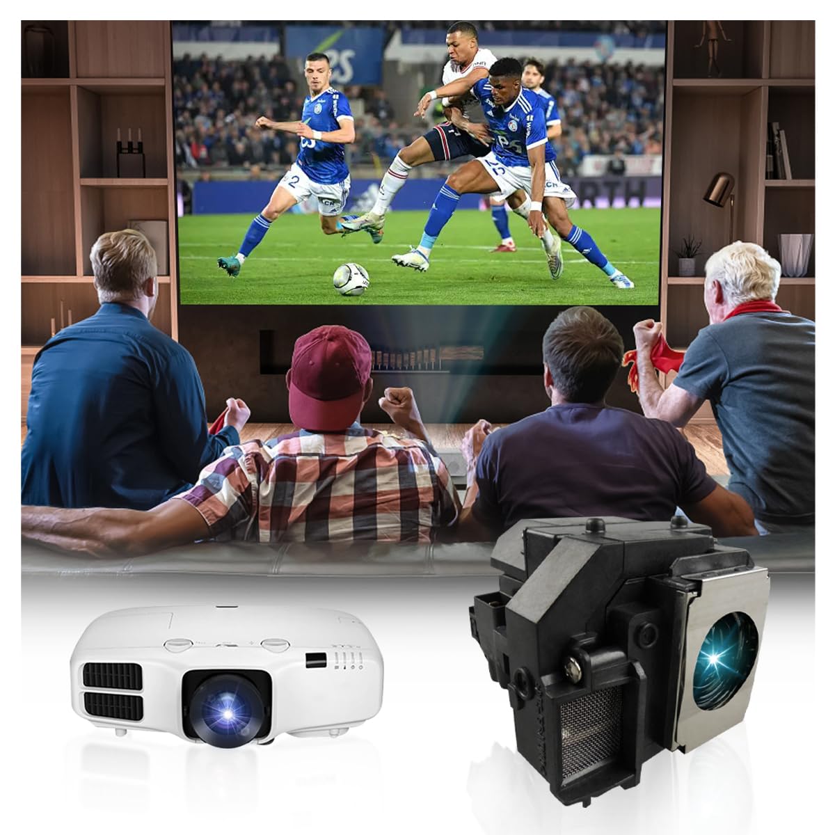 Lampada Proiettore Per Epson ELPLP56/V13H010L56 EH-DM3, H319A, H319B, MovieMate 60, MovieMate 62 Videoproiettore