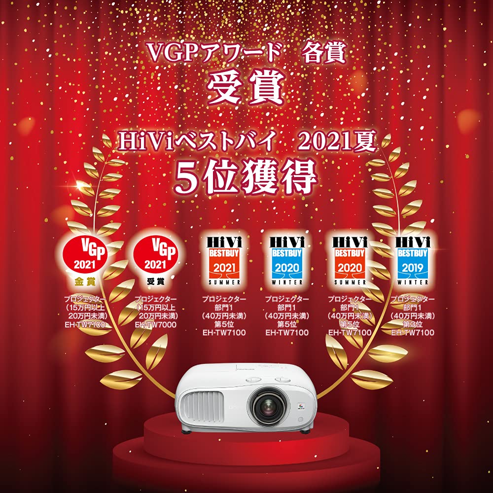 Amazon.co.jp: エプソン EPSON dreamio ホームプロジェクター EH 