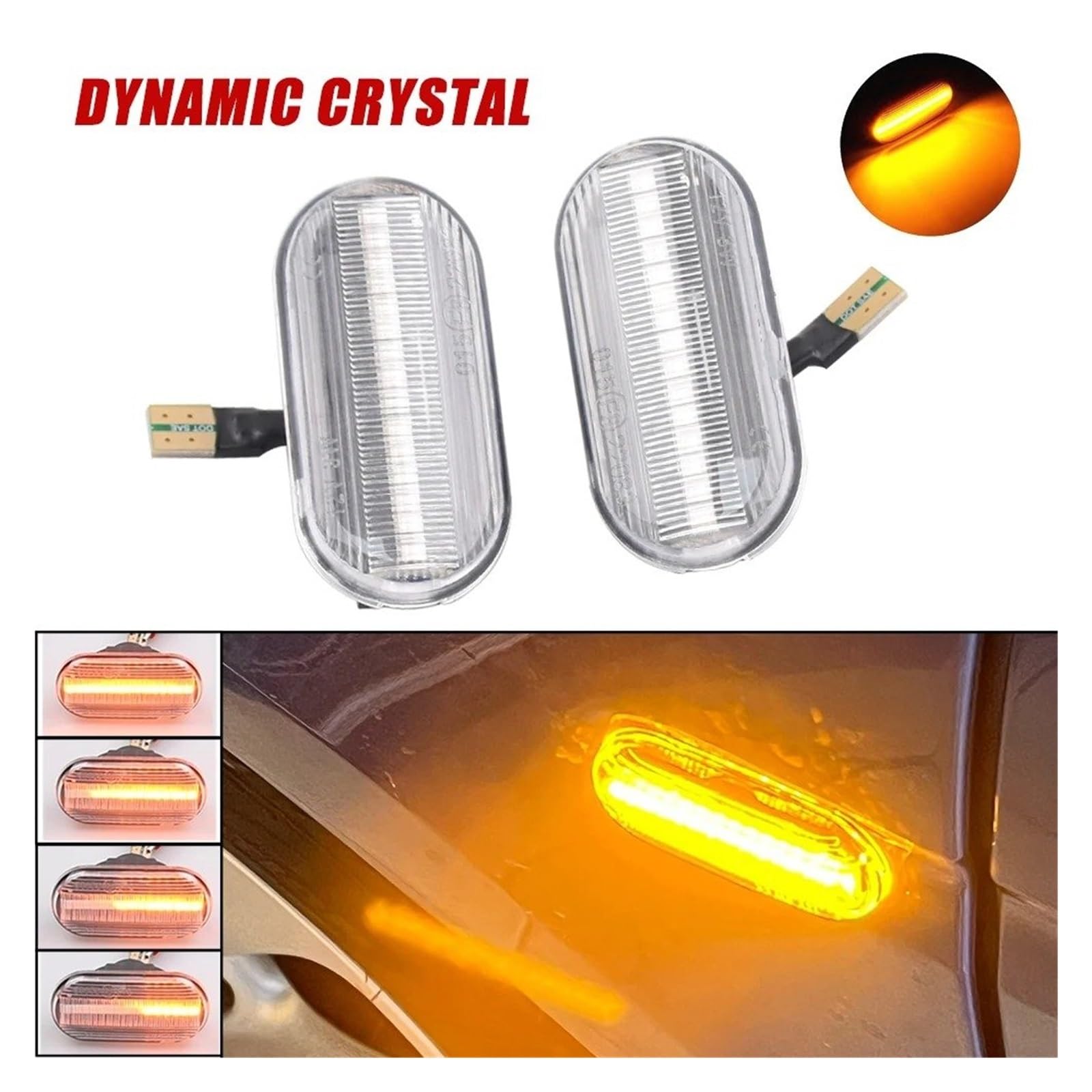Indicatore Direzione Specchietto Retrovisore Luce Di Direzione Dinamica A LED Luce Di Posizione Laterale Per 350Z Z33 Per Navara D40 Per Cube Per Pathfinder R51 Per Qashqai J10(Dynamic Smoked)