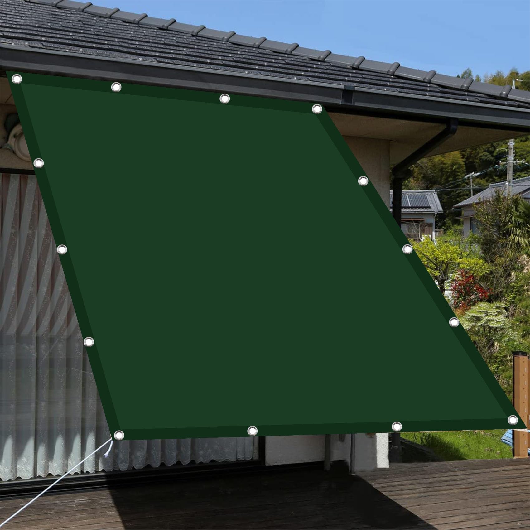 Bâche imperméable pour toit de serre qui élimine la chaleur et résiste aux vents forts