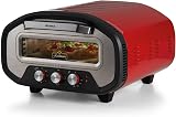 Ariete 3901 Da Gennaro, Forno per pizza, 2200W, Temperatura 430°C, 2 minuti di cottura, Pietra refrattaria, Rosso - 1