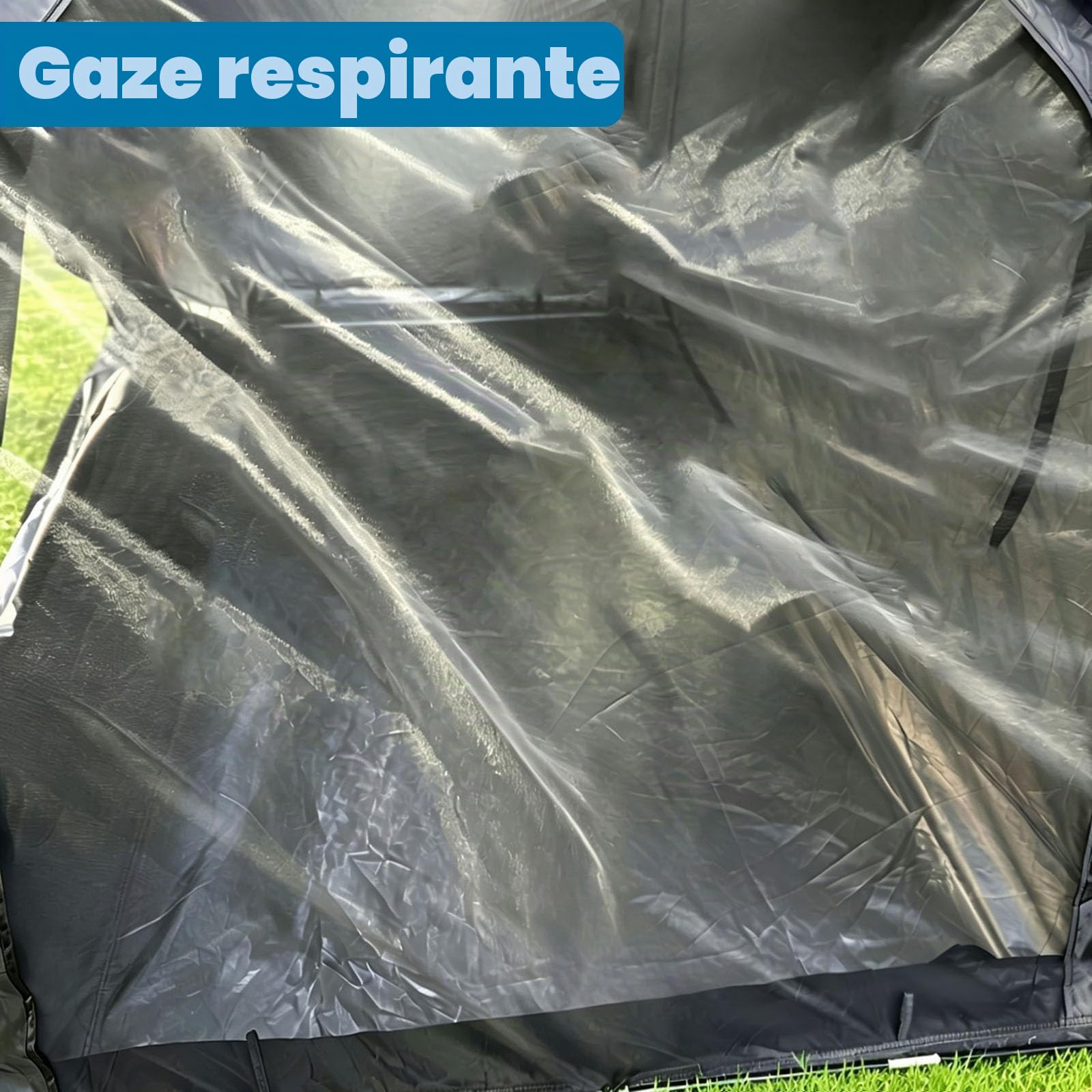 Tente D'auvent de Voitures, 300cm*150cm*210cm Tente de hayon Voiture Peut accueillir 2-3 Personnes Tente de hayon de Voiture Tente Hayon Voitures de étanche de Protection Solaire (Verde)