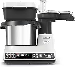 Kenwood kCook Multi CCL401WH – All-in-One Food Processor with 30-180 °C Cooking, Bowl 4.5 L, 7 Preset Programs, Chopper Blade and Direct Prep Accessory, Slow Cook Function
