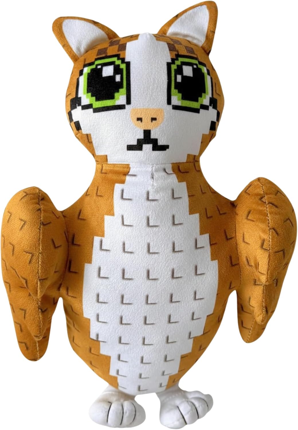 Meowl Plush 10" Steal a Brainrot Plush Meme AI-Crafted Stuffed Figure Pillow for Video Game Fans Room Decor