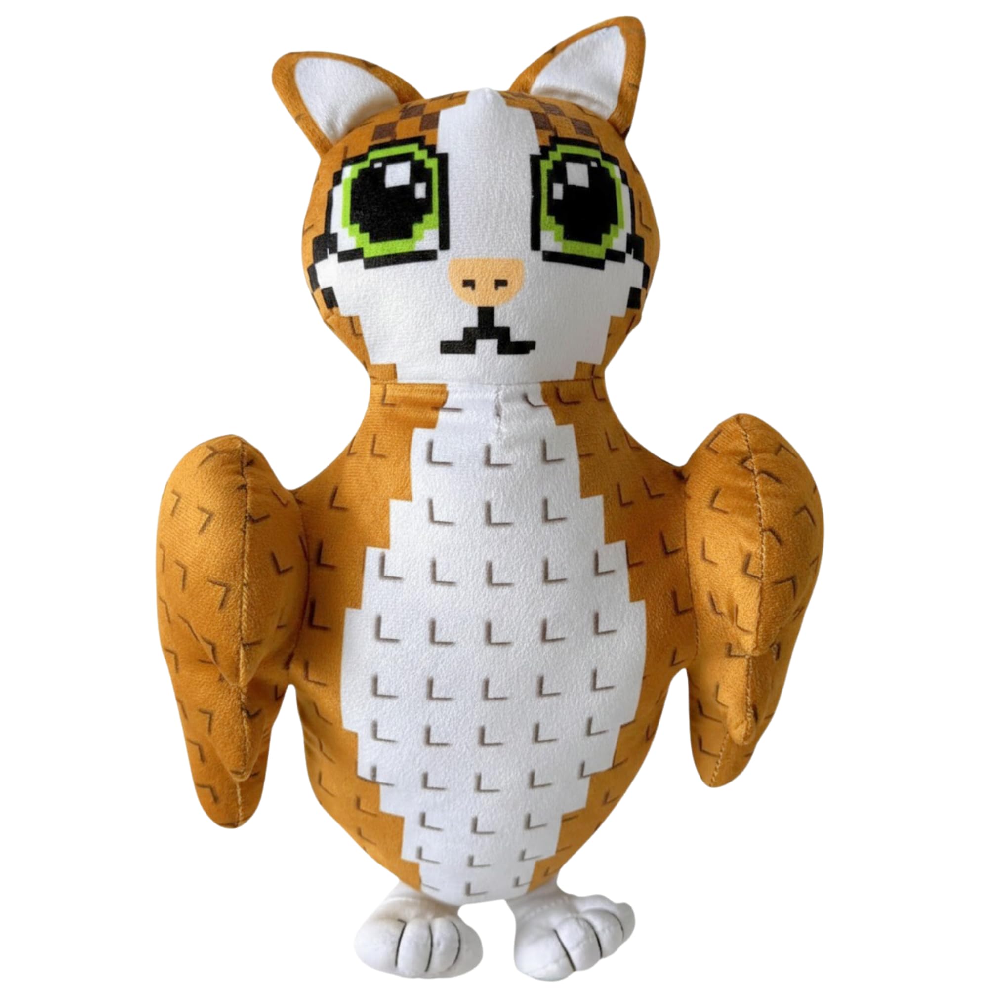 Partymelon Meowl Plush 10" Steal a Brainrot Plush Meme AI-Crafted Stuffed Figure Pillow for Video Game Fans Room Decor