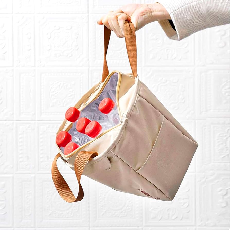 Amazon | 【Seorsok】ランチバッグ 保温保冷バッグ お弁当 弁当袋 角型