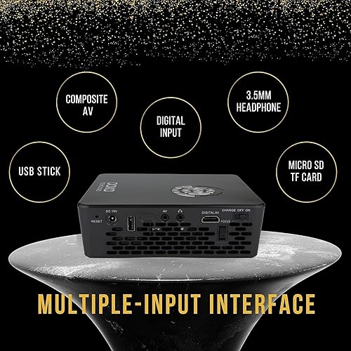 Miniatura 7 de AAXA Technologies HP-P6X-01 DLP Proyector - 169 - Negro, gris