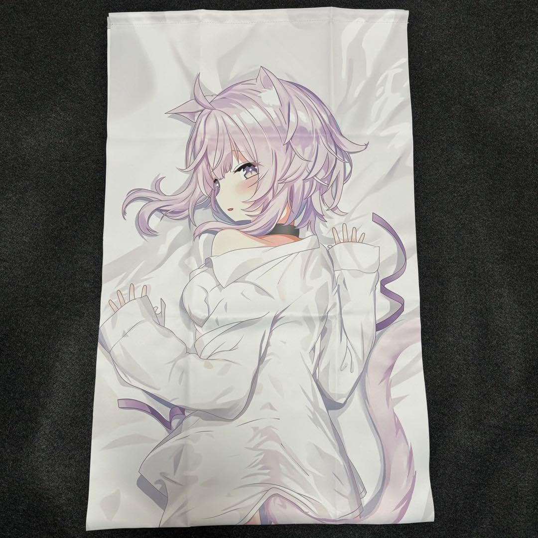 猫又おかゆ 等身大 タペストリー Amazon.co.jp: 猫又おかゆ 等身大