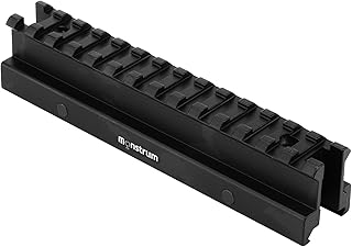 Monstrum High Profile Picatinny Riser Mount (1" H x 5.7" L), for Scopes and Optics - Monstrum