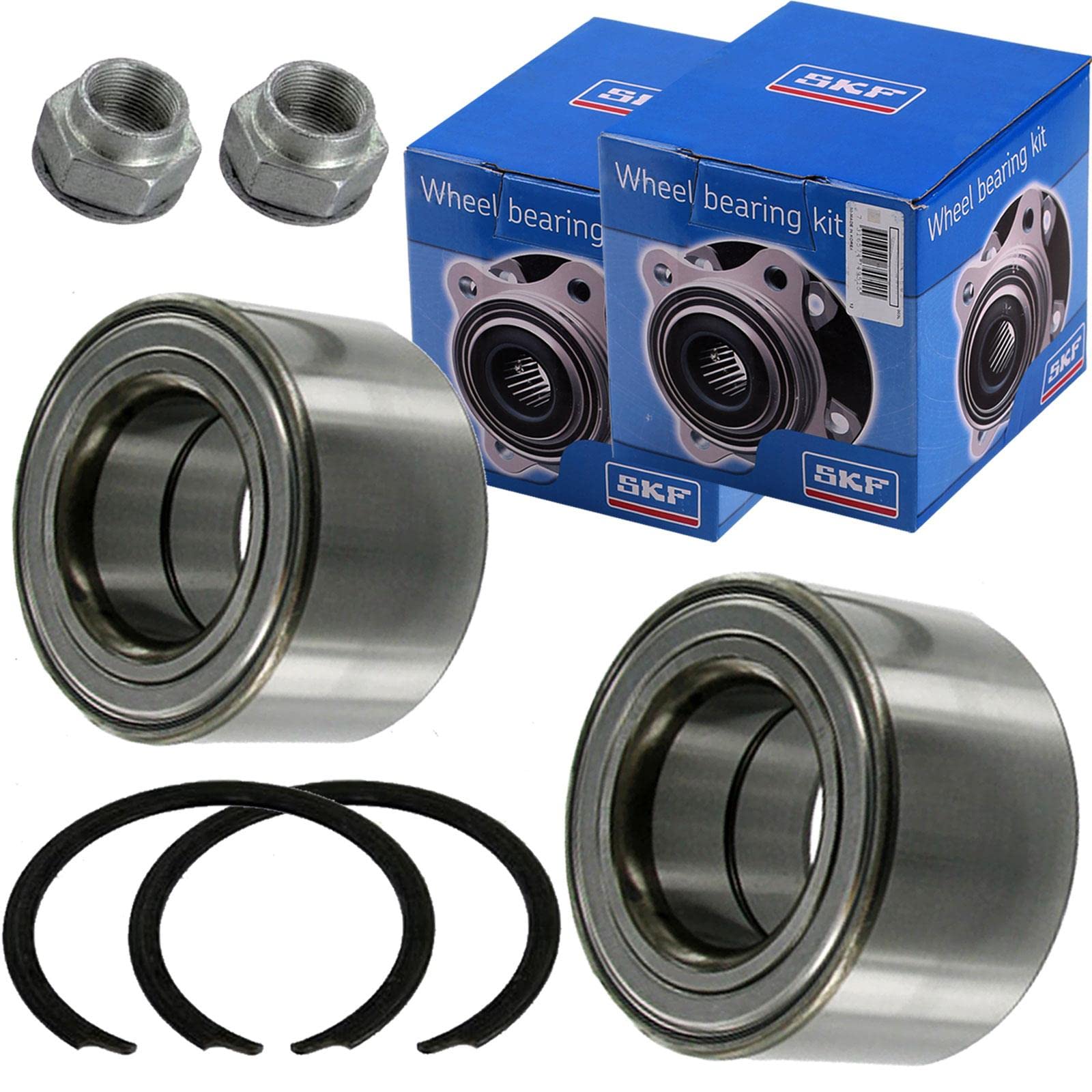 2x SKF Radlager-Satz vorne | VKBA 6539 passend für Punto (199) Fiorino Qubo (225)