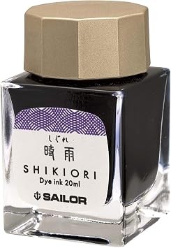 Sailor Pen Fountain Pen Bottled Ink Shikiori Izayoi-No-Yume Ink, Shigure Gray, Bottled Ink for Fountain Pens, Product Code 13-1008-201