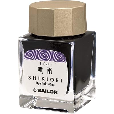 Sailor Fountain Pen, Bottled Ink, Four Seasons, Dream of Sixteen Nights, Rainy Rain, 13-1008-201