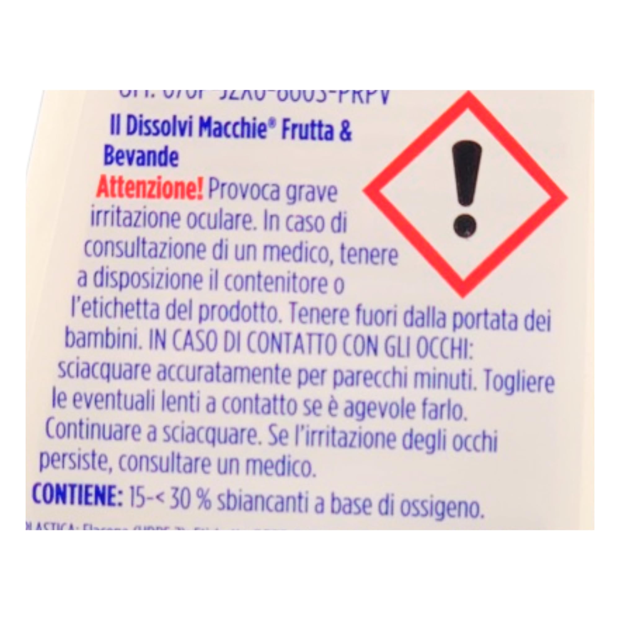Detergente In Polvere, IL DISSOLVI MACCHIE Con Ossigeno Attivo Smacchiante. Rimuove Le Macchie Di Frutta, Bevande, Vino Rosso, Caffè e Verdura 50g (4 Unità)