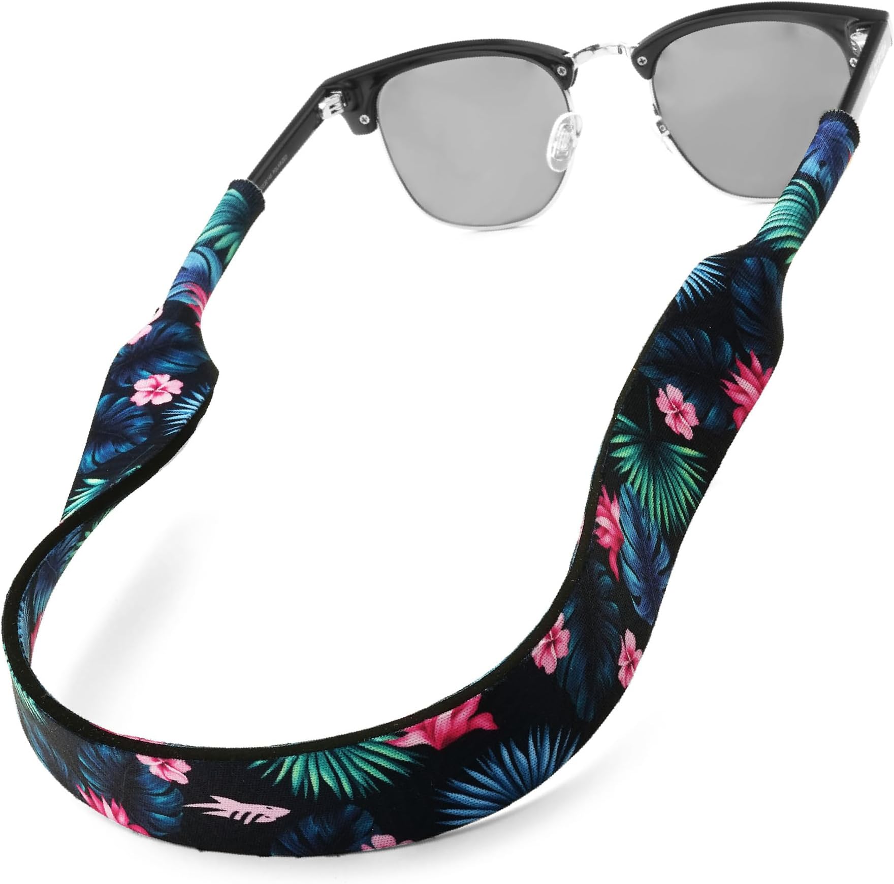 Pilotfish Sunglasses Strap - Floating Neoprene Eyewear Retainer - Sunglass Holder Strap - Custom Design