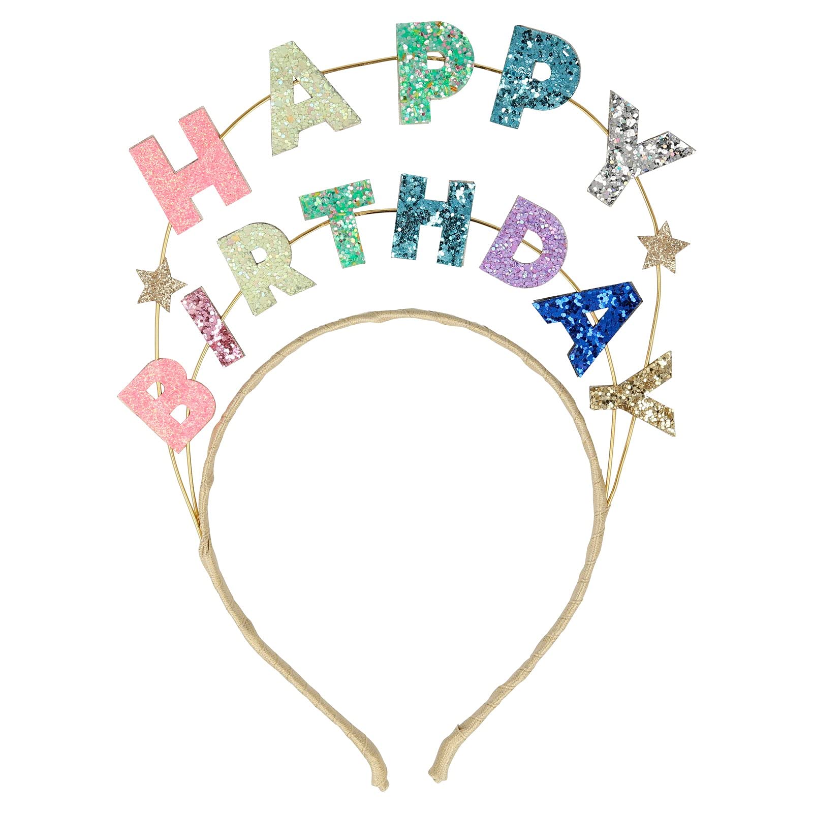 Meri MeriHappy Birthday Glitter Headband (Pack of 1)