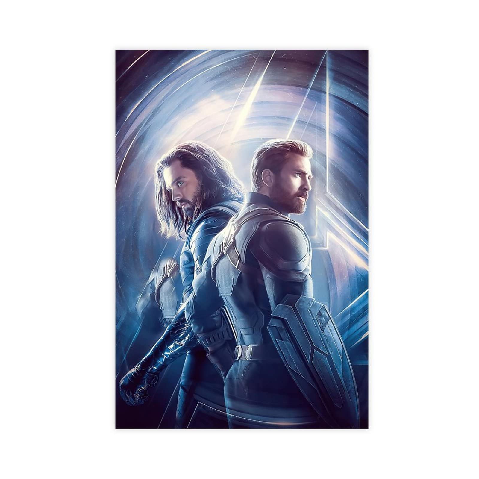 Amazon.co.jp: ウィンターソルジャー バッキーバーンズ 映画ポスター 