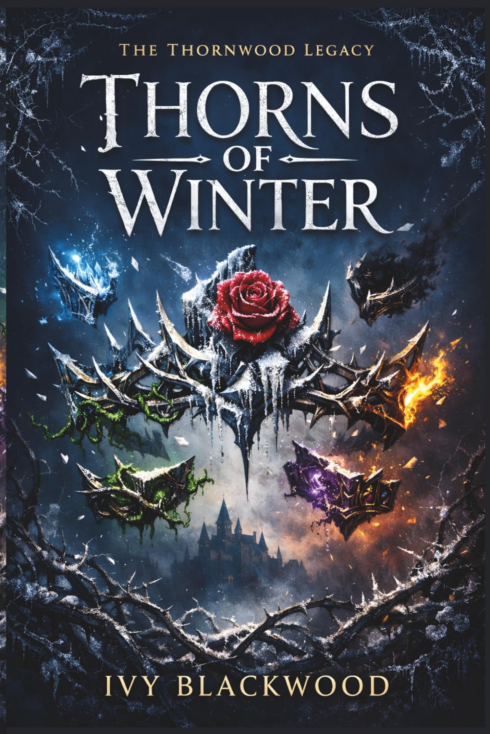 Thorns of Winter: A Dark Fae Reverse Harem Romance (The Thornwood Legacy Book 1)