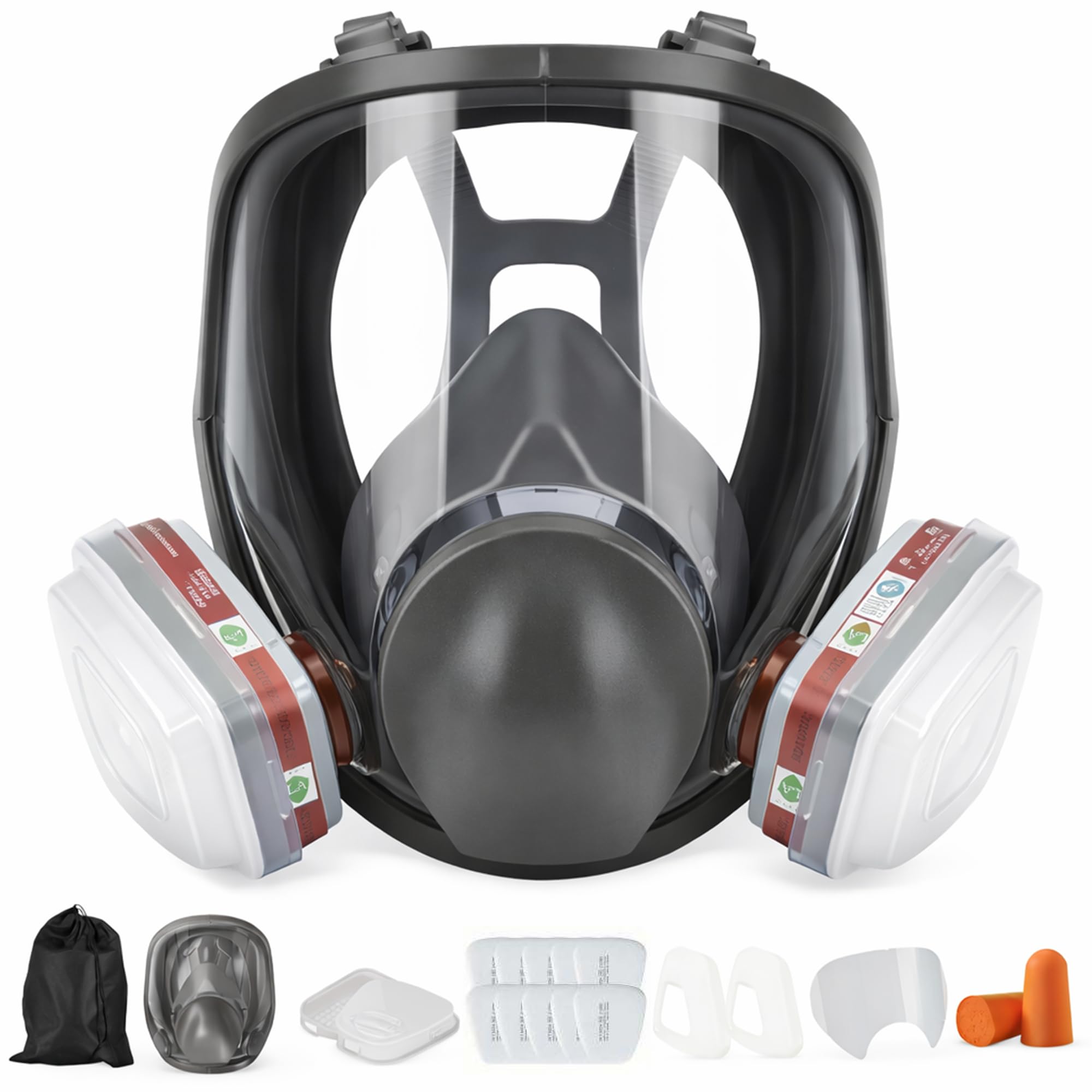 Photo 1 of ***SIMILAR ITEM**ALDZA Premium Full Face Respirator Gas Mask, Vapor Respirator Compatible with Particulate Filter, Protection for Painting, Welding, Polishing, Sanding