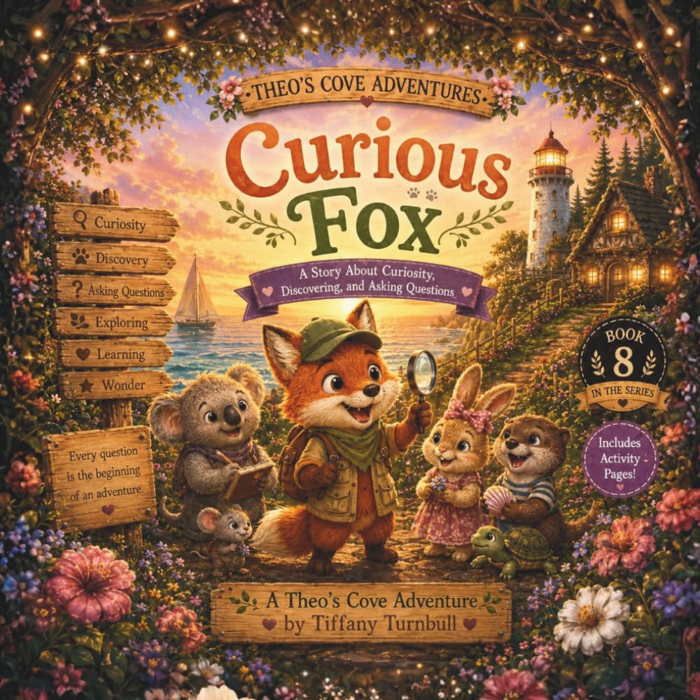 Curious Fox: A Story About Curiosity, Discovering, and Asking Questions (Theo's Cove Adventures)