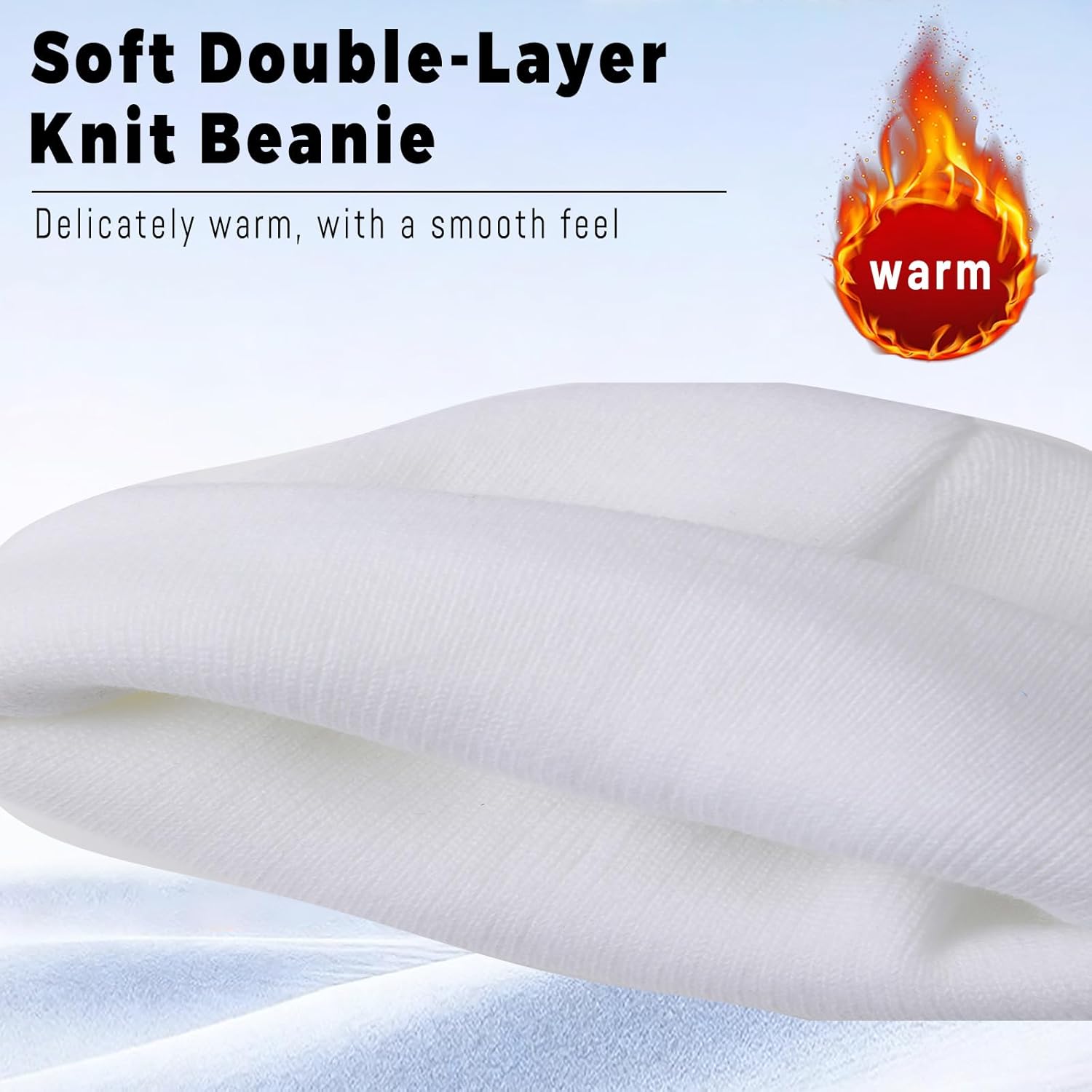 Jesus 3 Nail Cross Hat Christian Cross Beanies Women Hat Embroidery Nail Cross Winter Warm Knit - Image 4