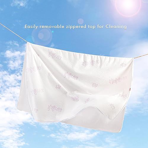 Miniatura 7 de Jet's Home Protector de colchón individual con cremallera, parte superior 360, extraíble y ajustable, impermeable, se adapta a la cubierta de