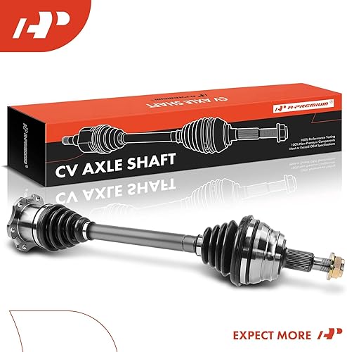 Miniatura 9 de A-Premium Conjunto de eje de eje CV compatible con Audi TT y Volkswagen Beetle, Golf, Jetta, 1998-2006, lado delantero izquierdo del conductor,