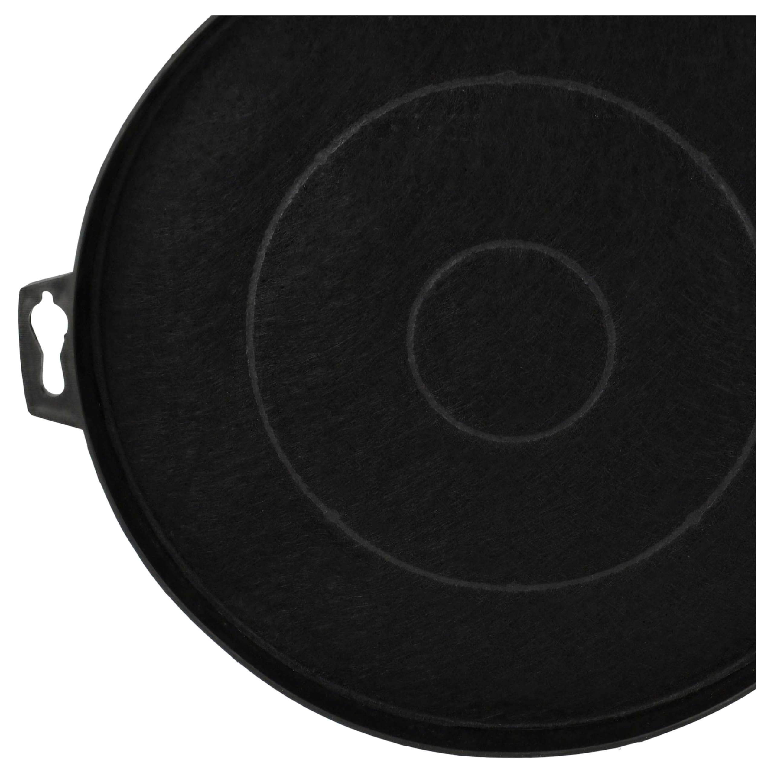 vhbw 4x Filtro a carboni attivi sostituisce Indesit FAC539, CHF210/1 per cappe aspiranti - 21 cm