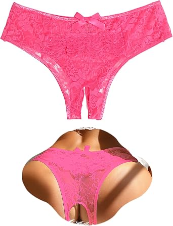 ohyeahlady Women Lace Underwear Sexy Briefs Panties Plus Size Cheeky Hipster Thong Panty S-4XL