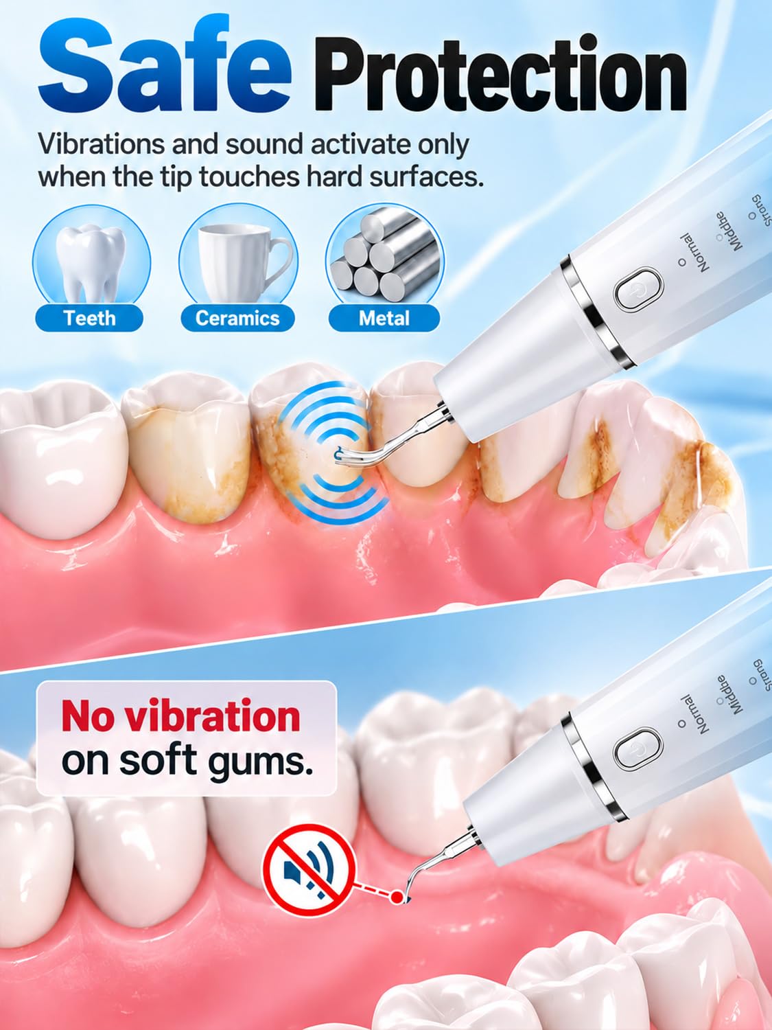 Sonic Dental Cleaner - Travel & Home Use -4 Sonic Dental Cleaner - Travel & Home Use -4