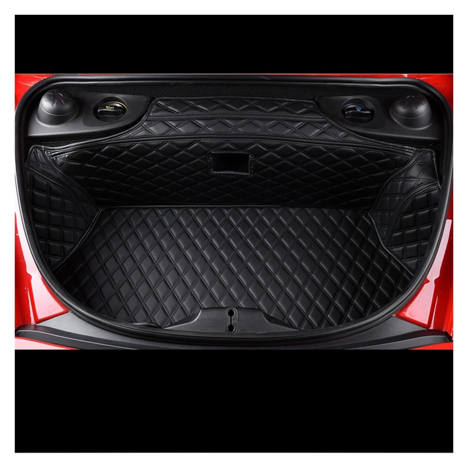 Compatible for Porsche 718 Boxster Cayman Accessories Car Front Rear Trunk Mat Anti-Dirty Protection Interior Liner Cover Pad