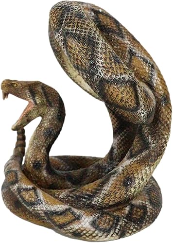 Miniatura 4 de Ebros Gift Rústico occidental en espiral Diamondback serpiente de cascabel doble titular de botellas de vino 8.5 pulgadas H Figurine Wild West